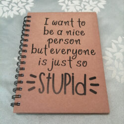 Stupid A5 notebook