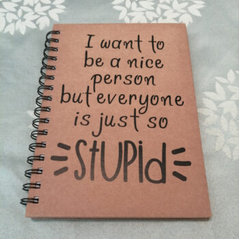 Stupid A5 notebook