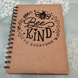Bee Kind A5 notebook